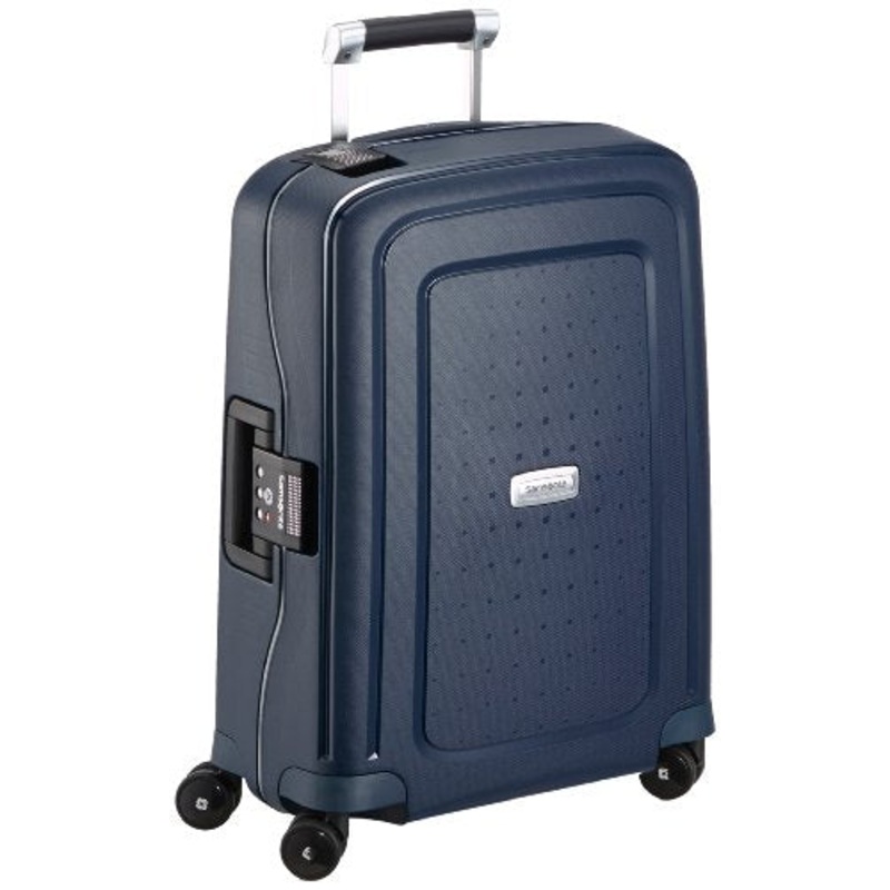 Samsonite S'cure DLX Spinner, S (55cm-34L) - NIGHT BLUE