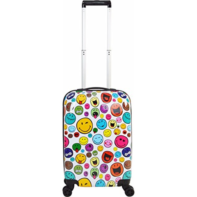 Smiley Celebration 22" Spinner (White)