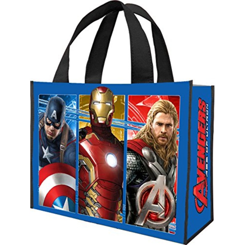 Vandor 26773 Marvel Avengers Age Of Ultron Recycled Shopper Tote, Large, Multicolored