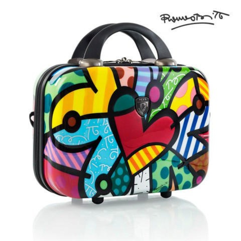 Heys America Britto Carnival Beauty Case (Multi -Britto Butterfly Love)