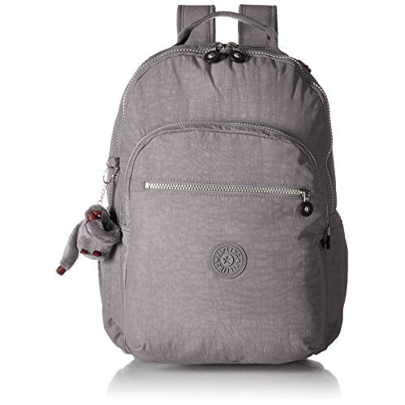 Seoul L Solid Laptop Backpack, Slate Grey
