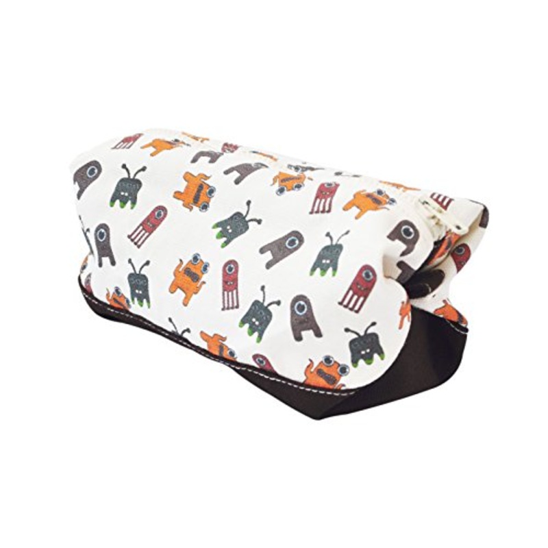 Vietsbay'S Women Vintage Monsterprint Canvas Toiletry Bag Makeup Cosmetic Pouch