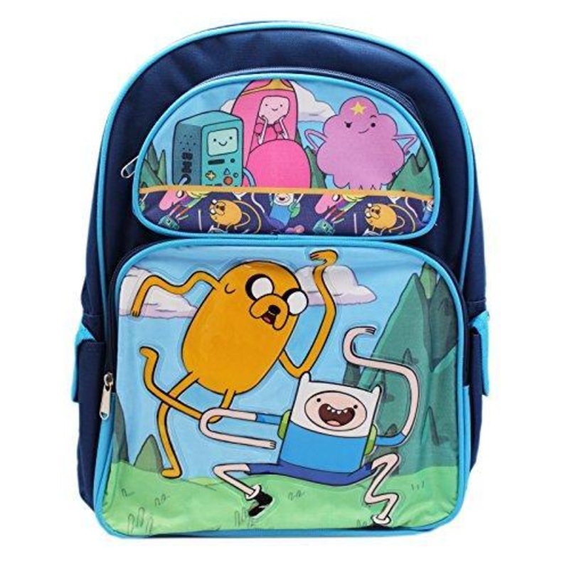 Adventure Time Finn And Jake Wild Limb Dancing Full Size Backpack (16In)