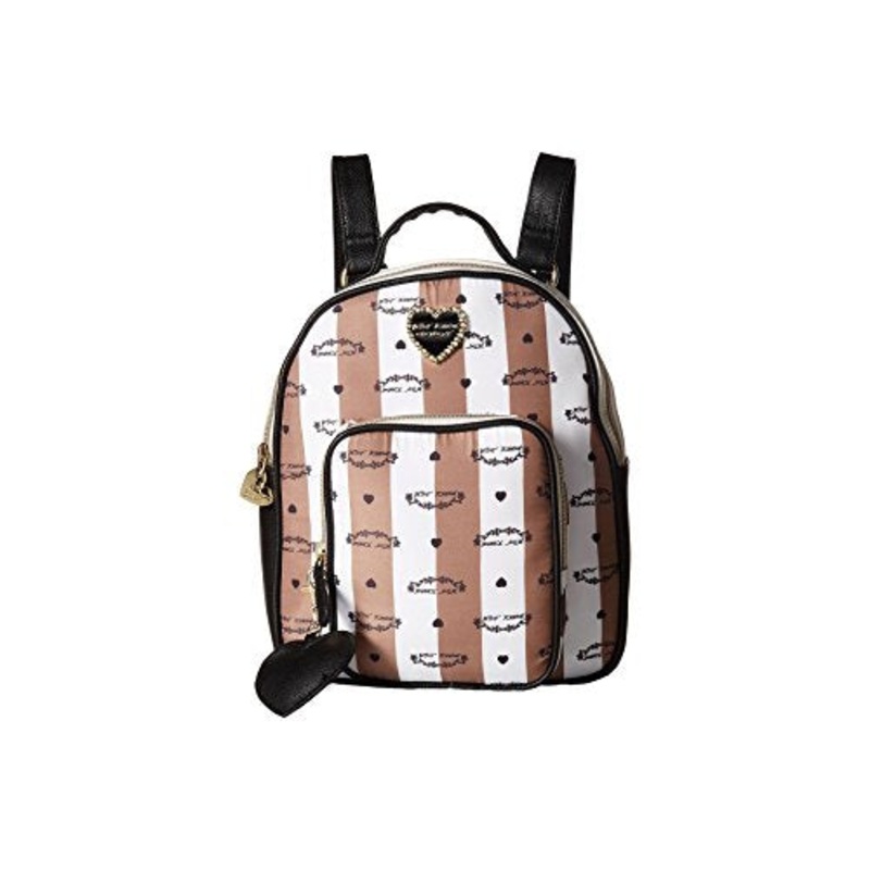 Betsey Johnson Winged Heart Sand Backpack