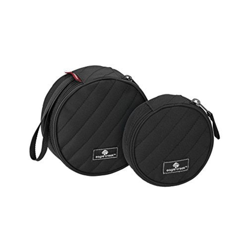 Eagle Creek Pack-It Original Quilted Circlet(Xs) 2Pc Set, Black
