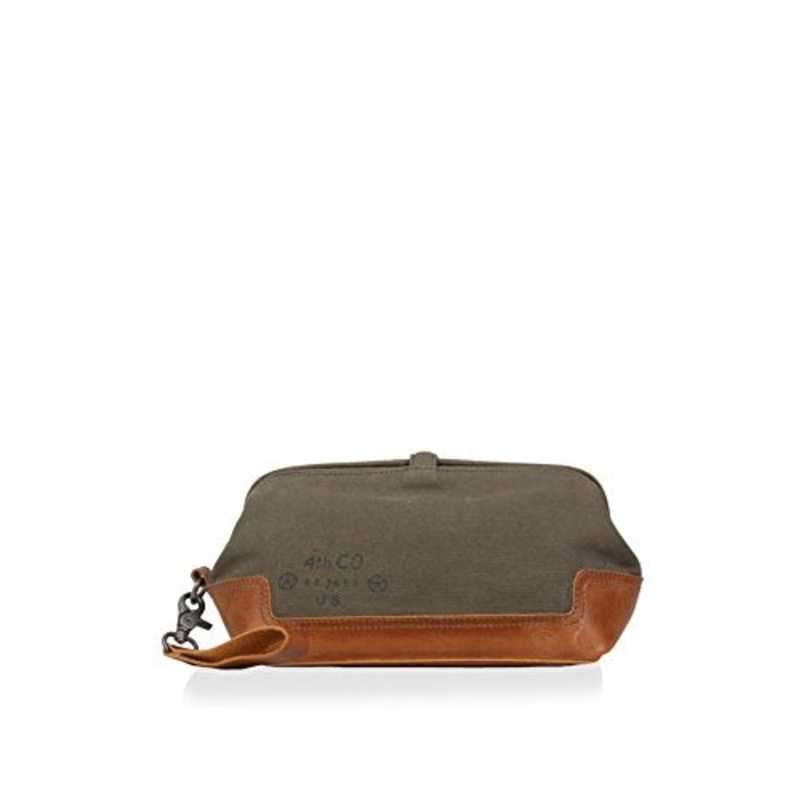 Parson Gray Sidecar Dopp Kit, Olive, Olive