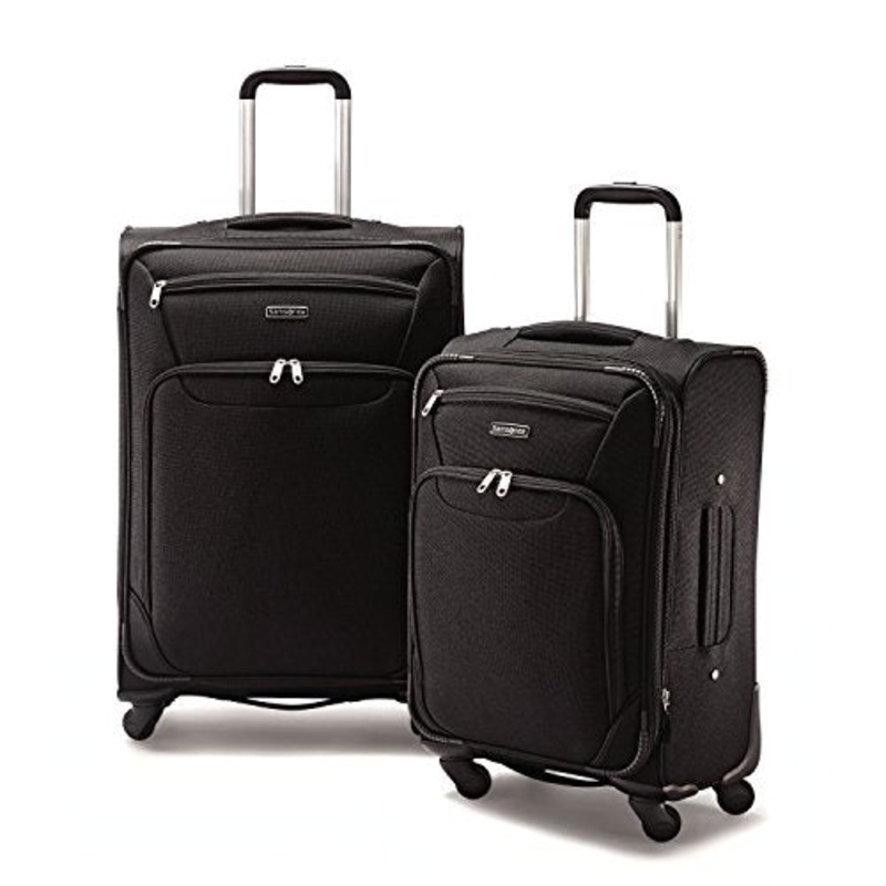 Samsonite 2 Piece Spinner Set Black