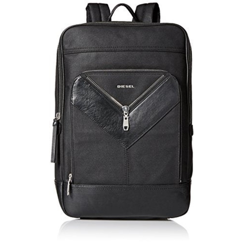 Diesel Men'S Mr. V Zipper Mr. V-Back Backpack I, Black