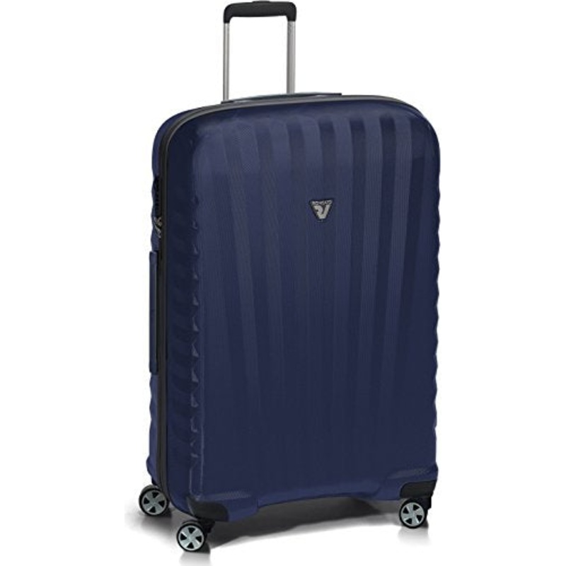 Roncato Uno Zsl 32" 4 Wheel Polycarbonate With Security Zip Dark Blue