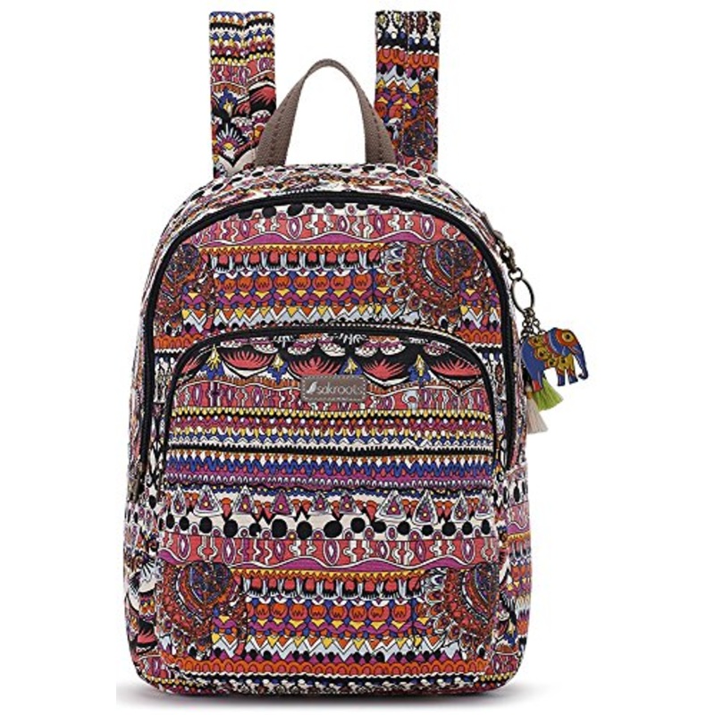 Sakroots Artist Circle Medium Backpack (One Size, Camel One World)