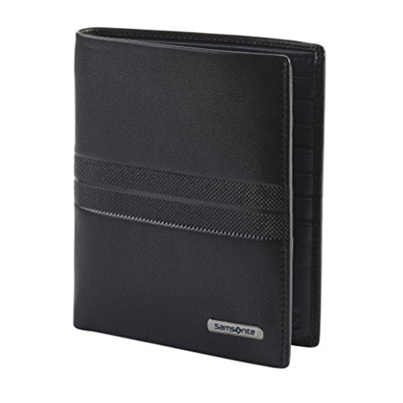 Spectrolite SLG - Wallet for 14 Creditcards, 2 Compartments Credit Card Case, 13 cm, 0 liters, Black (Black/Night Blue)