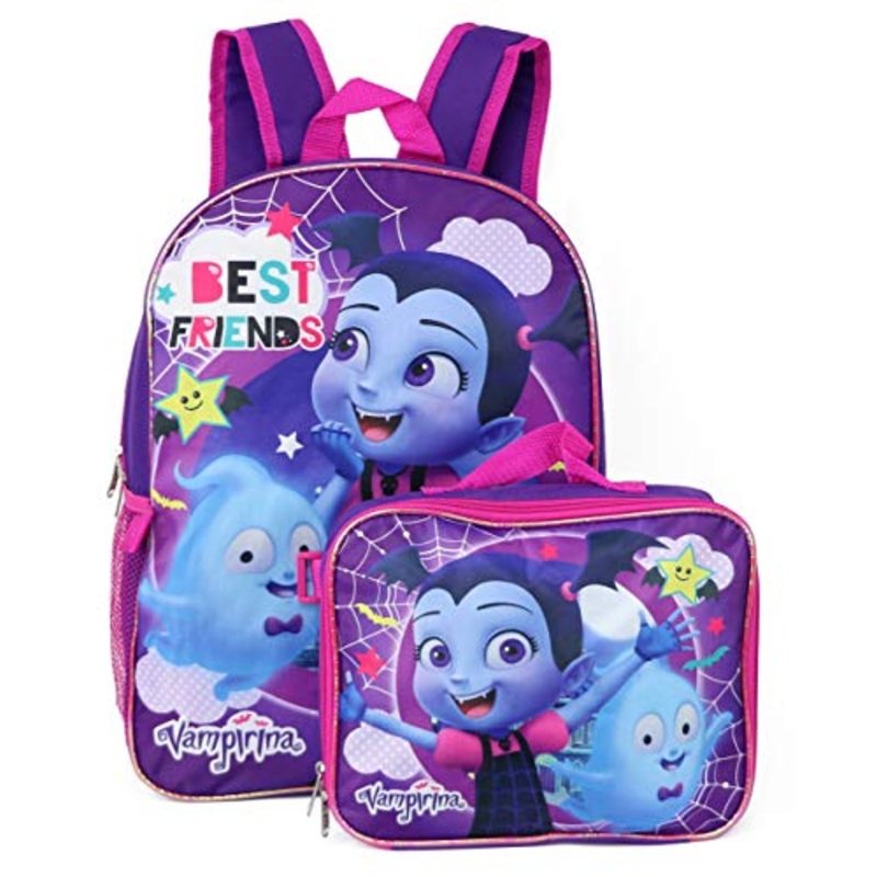 Vampirina 16" Backpack W/Detachable Lunch Box