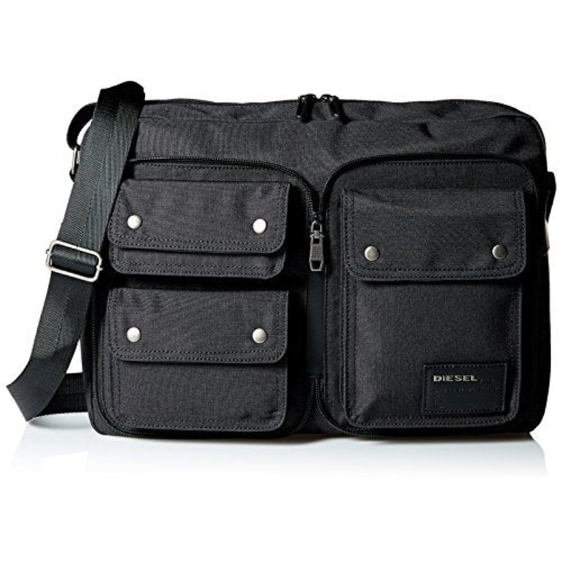 Diesel Men'S Freewway Freeway Messenger, Black