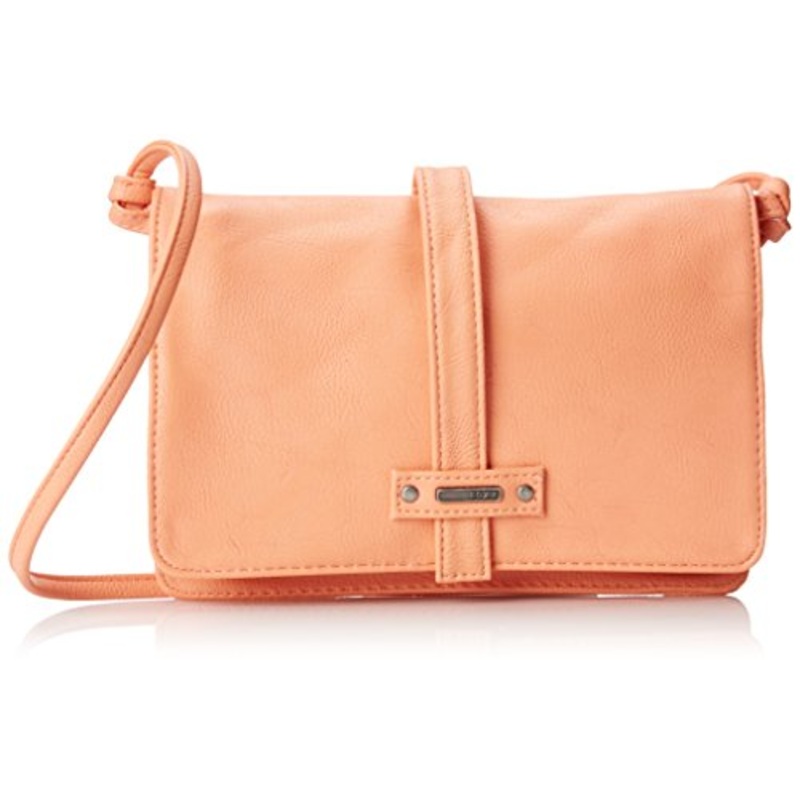 Roxy Globe Trotter Messenger Cross Body Handbag, Melon, One Size