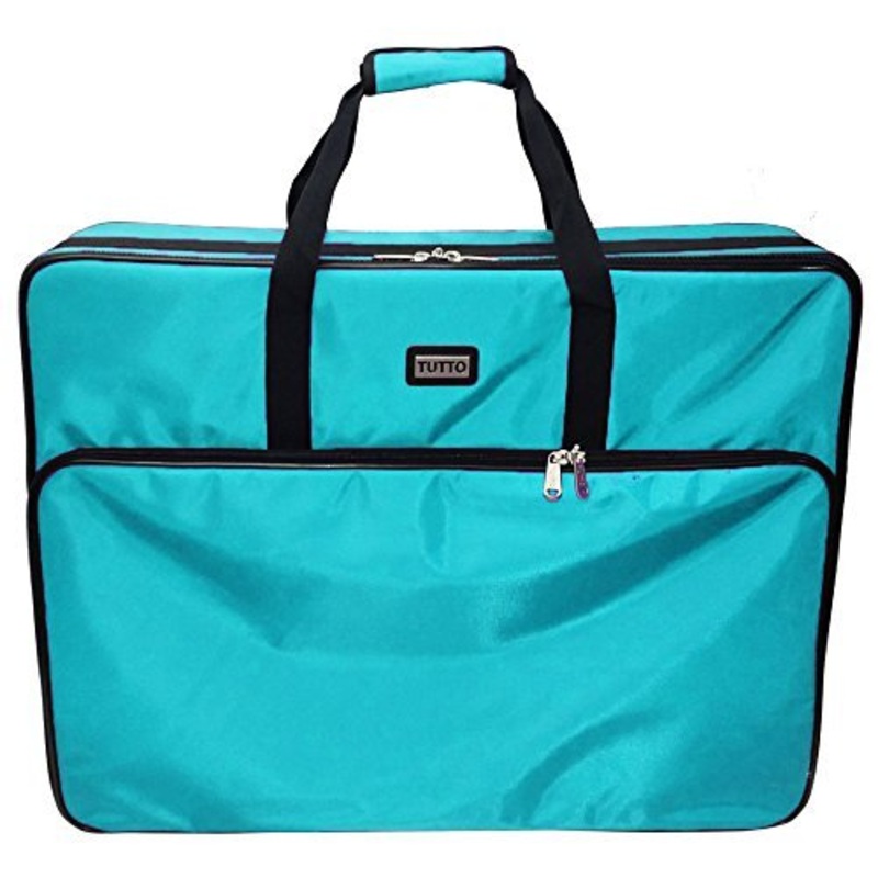 Tutto 28 Embroidery Project Bag In Turquoise