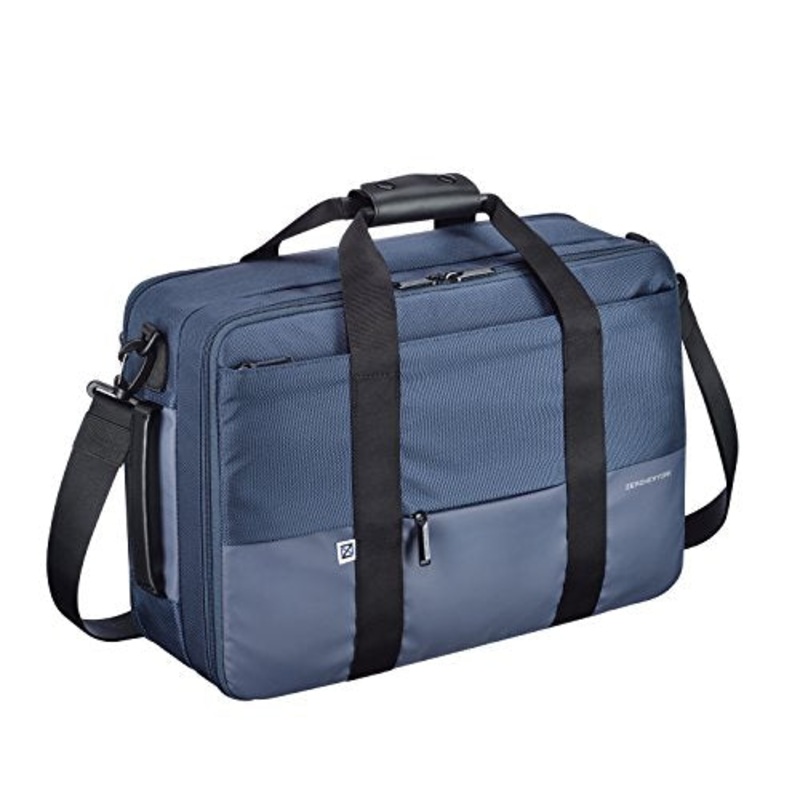 Zero Halliburton Gramercy-Large 3Way Shoulder Bag, Navy, One Size