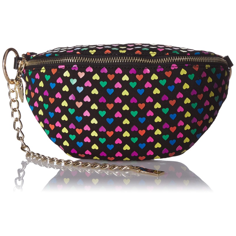 Betsey Johnson Heart on My Sleeve Fannypack, Multi