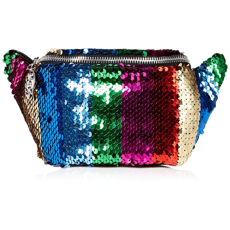 Betsey Johnson Spectrum Spectacular Belt Bag,  Rainbow, One Size