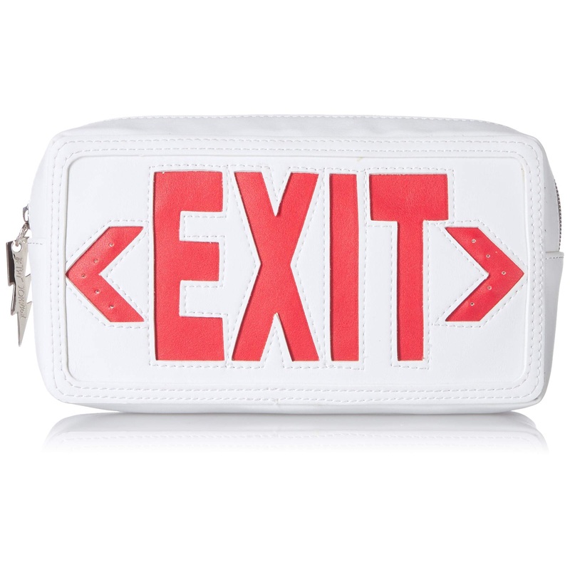 Betsey Johnson This Way Belt Bag, White