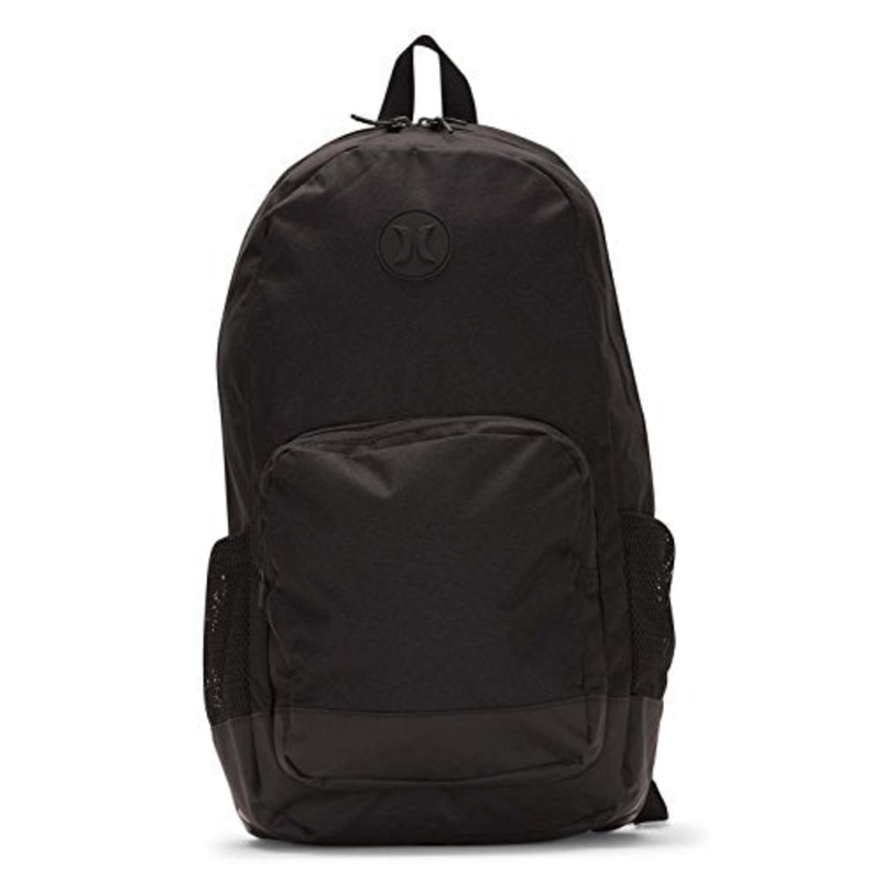 Hurley Men's Renegade Solid Laptop Backpack, black, QTY