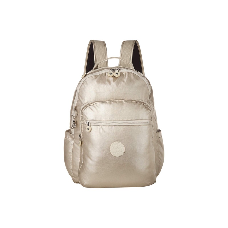 Kipling womens Seoul Laptop Backpack, cloud Metal, One Size