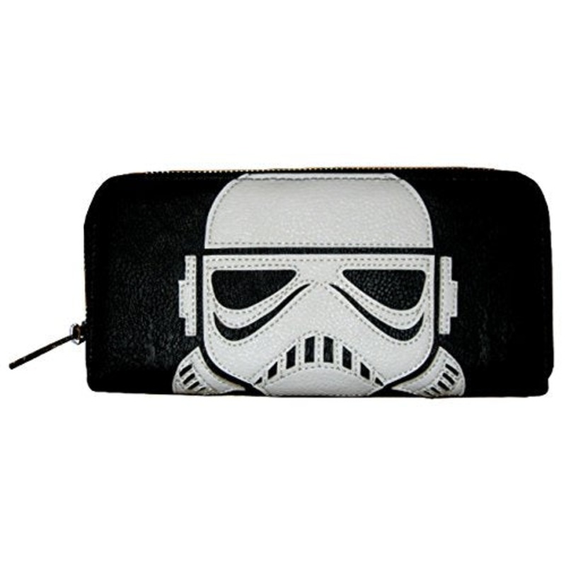 Loungefly Star Wars Laser Cut Storm Trooper Wallet (Blk/Wht)