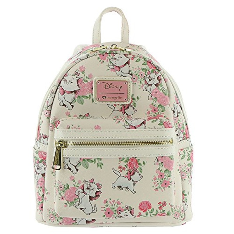 Loungefly x Disney The Aristocats Marie Floral Allover-Print Mini Backpack