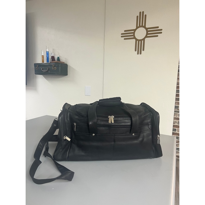 David King- 20 CLASSIC Leather DUFFLE (SKU 301)