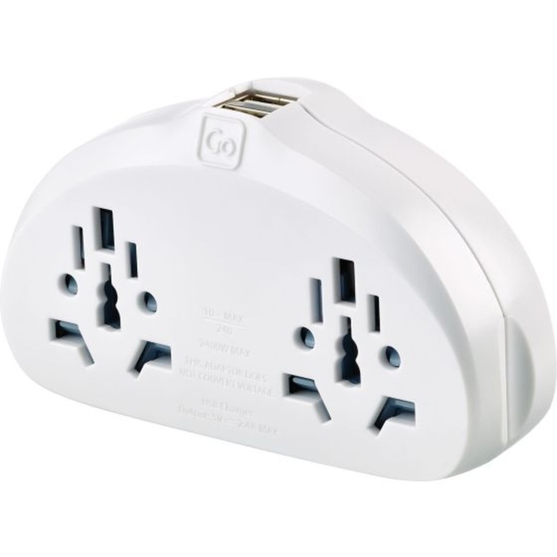 Design Go World-AUS/China Adaptor Duo + USB