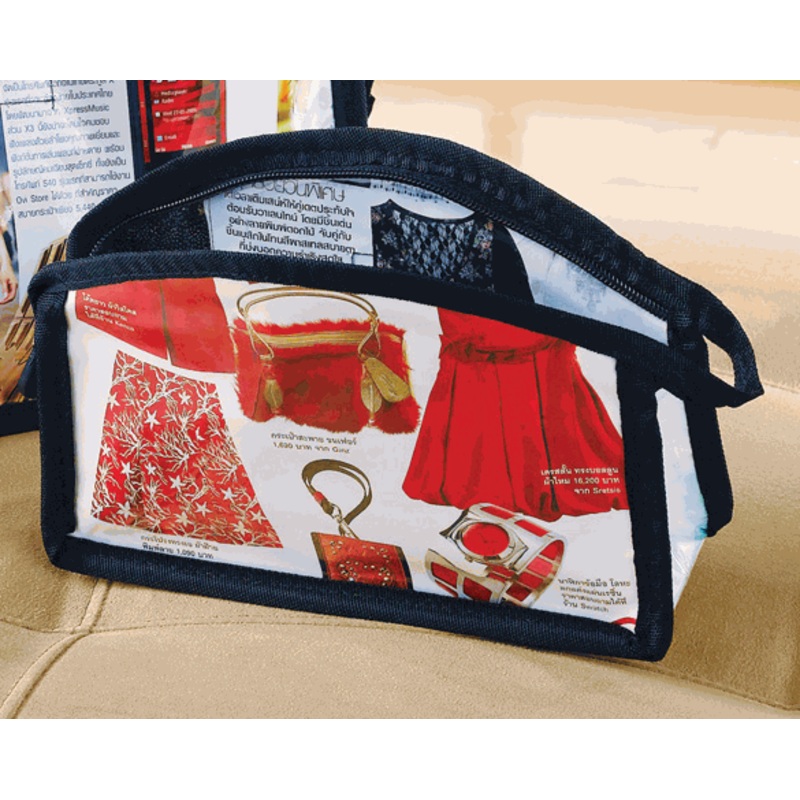EEKO CHIC ARCHED COSMETIC ACCESSORY BAG ABS852