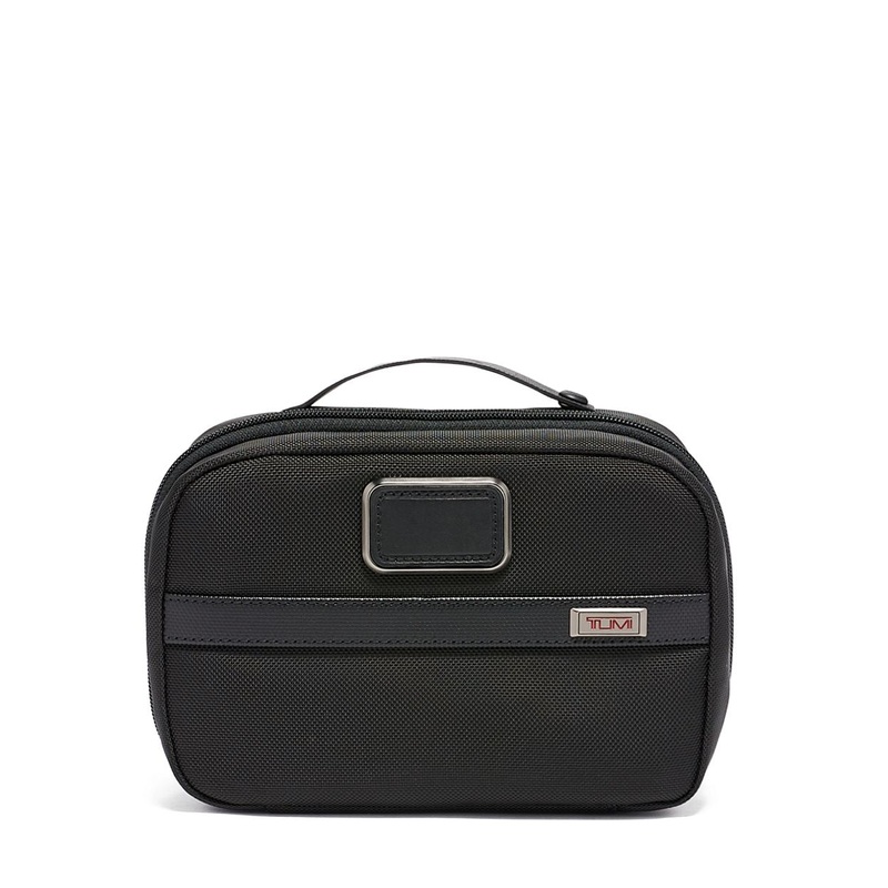 Tumi Alpha 3 Split Travel Kit 117255-1041 Black with Black Hardware