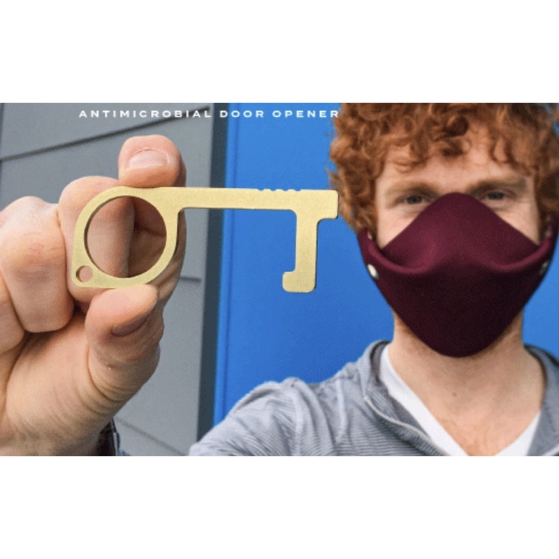 Zootility Careful Key Antimicrobial Door Opener Grip-70 ZH-CK-G70