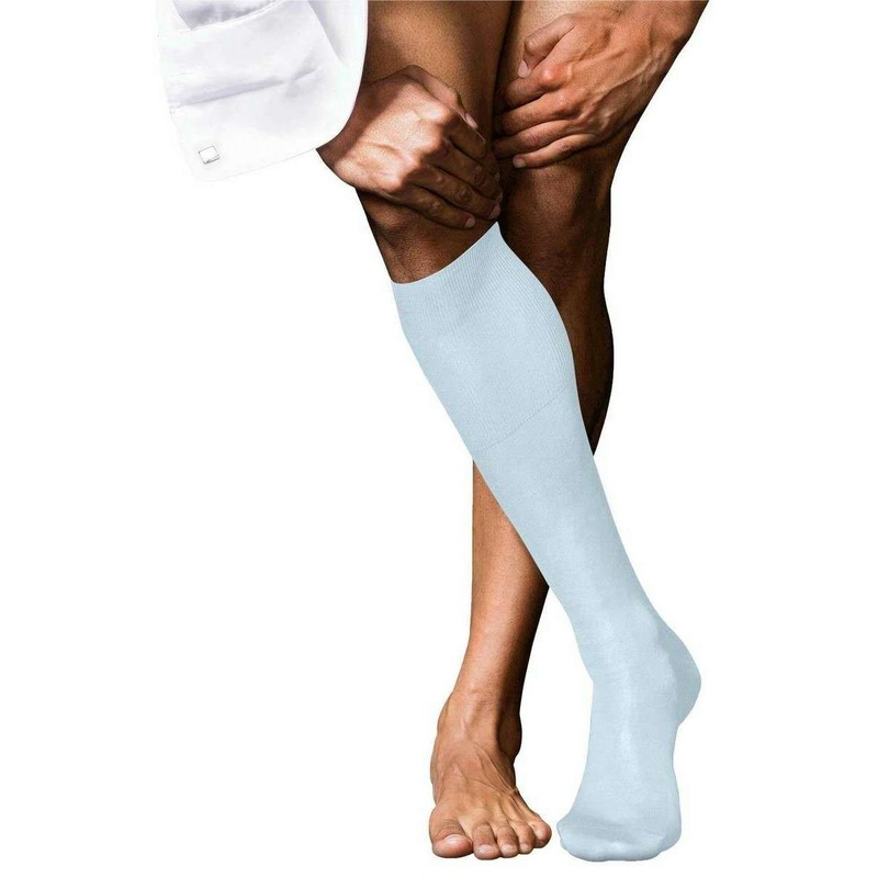 Falke No 9 Pure Fil dcosse Knee High Socks - Light Blue