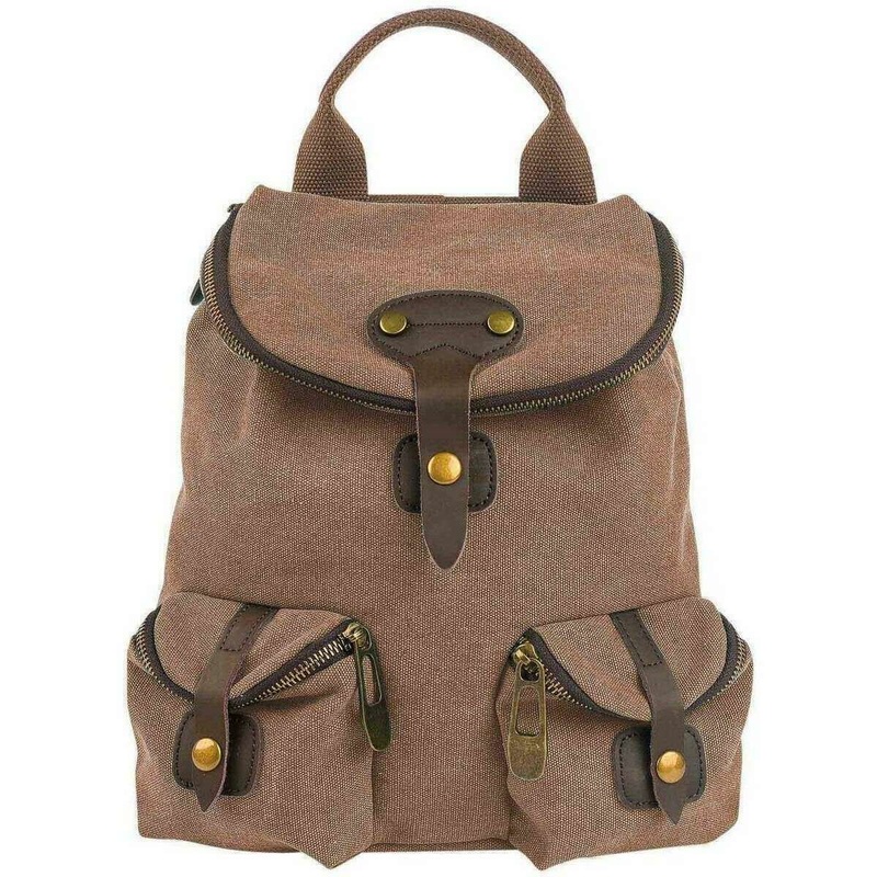 ZEDE Saint Paul Small Backpack - Camel Brown