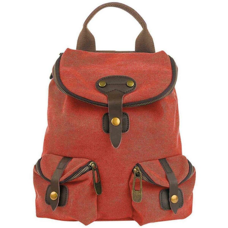 ZEDE Saint Paul Small Backpack - Corail Orange