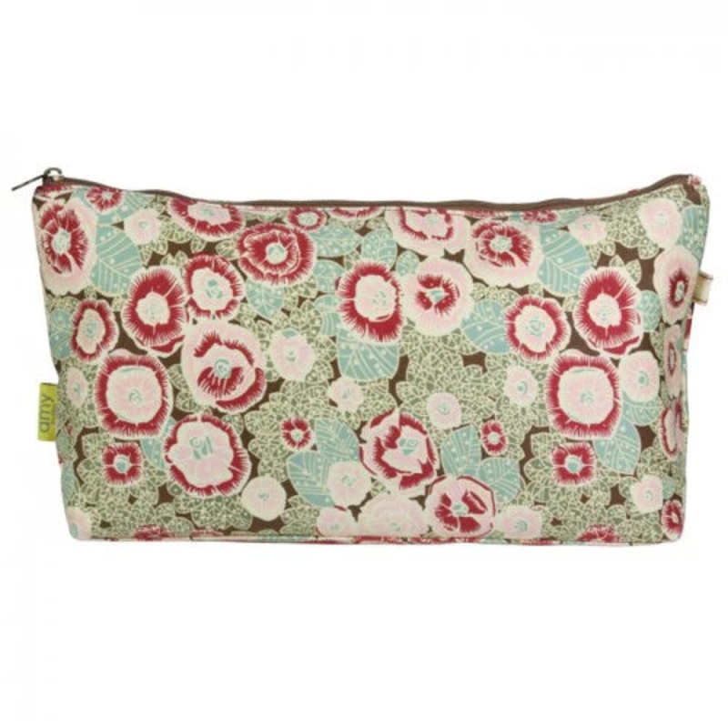 Amy Butler Large Cosmetic Bag  Spiced Buds