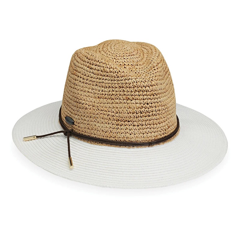 Wallaroo Laguna Sun Hat - Natural/White