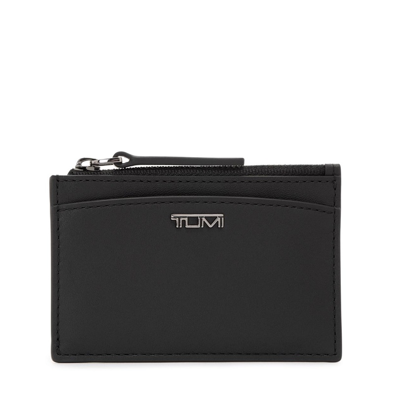 TUMI Belden Zip Card Case - Black