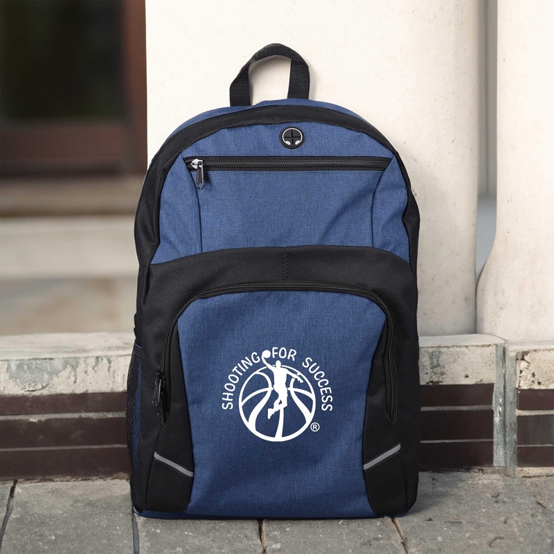Stanford Heathered Laptop Backpack
