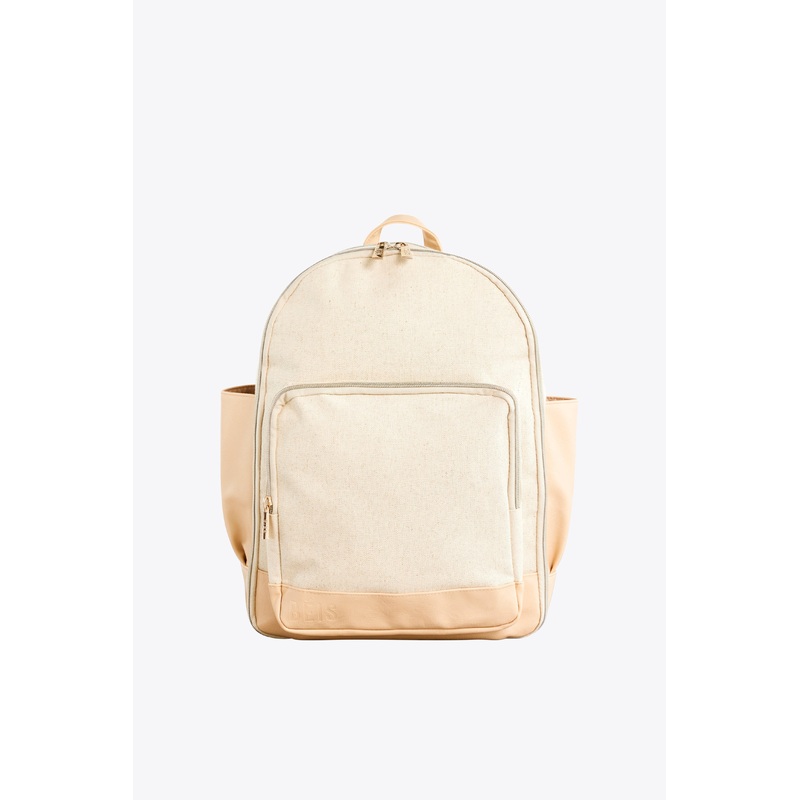 Resale The Travel Backpack in Beige