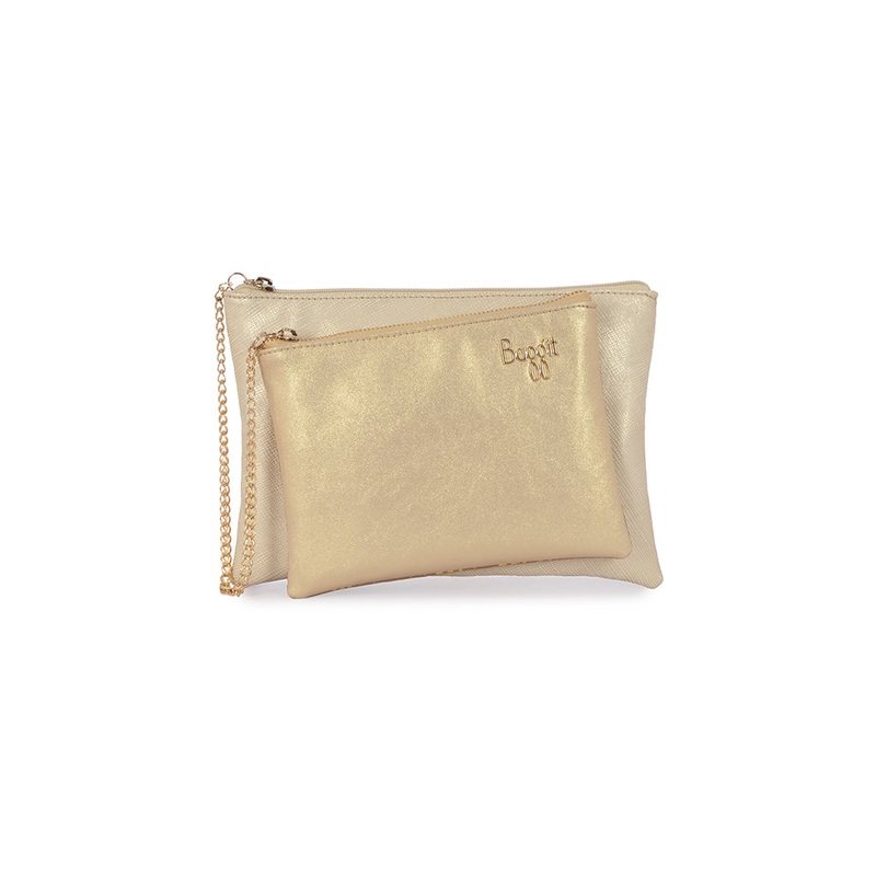 Ware Gold Small Clutch Bag