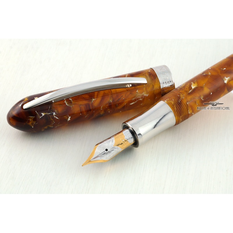 Visconti Luigi Millennium Limited Edition Amber Fountain Pen