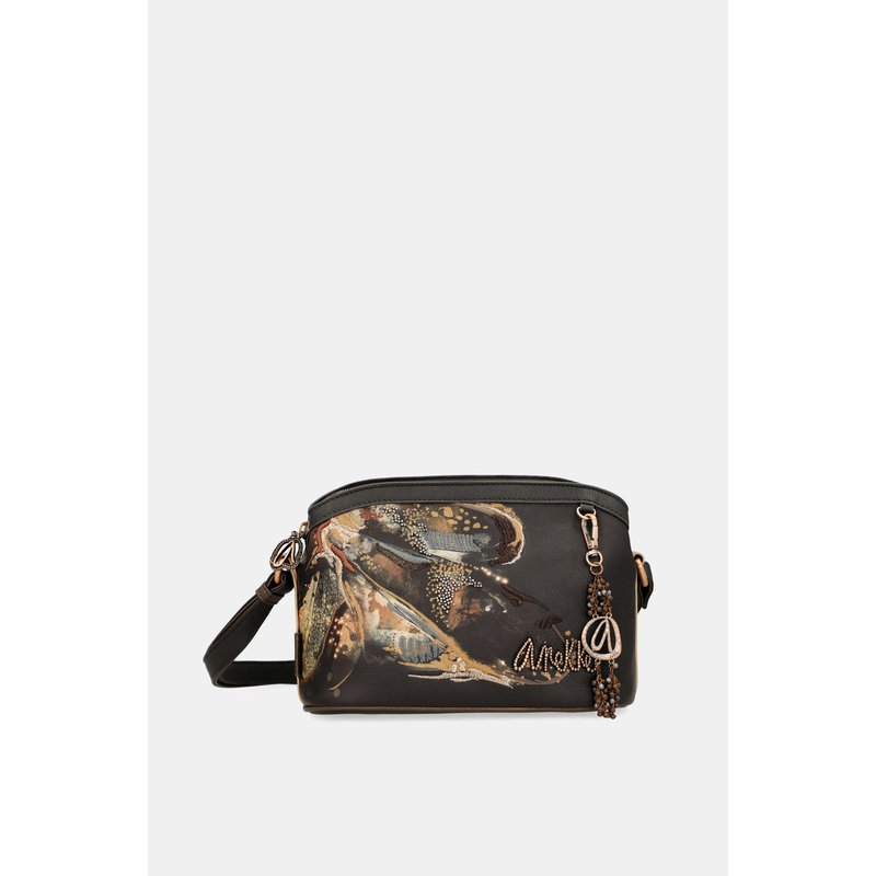 Wings 3-compartment crossbody bag
