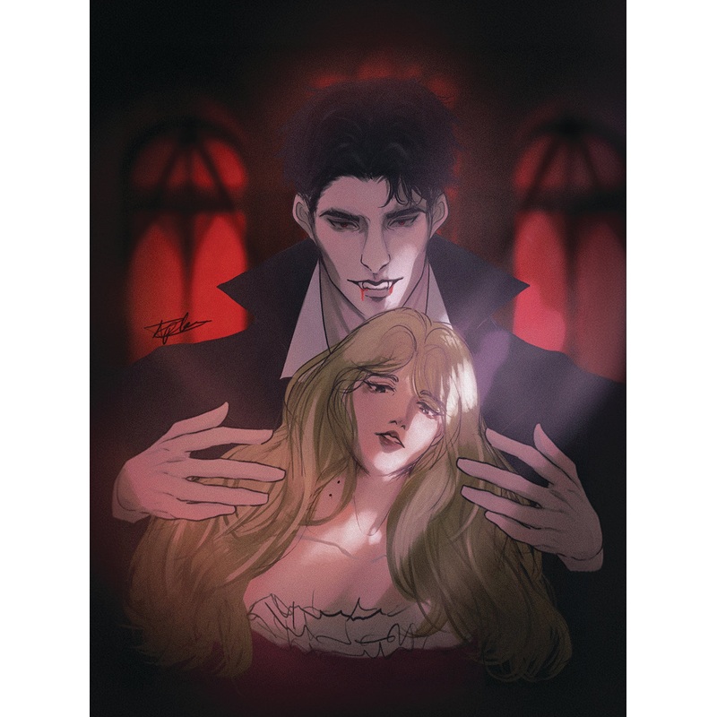 Retro 51 Dracula Postcard 5x7 | RPC-24P03