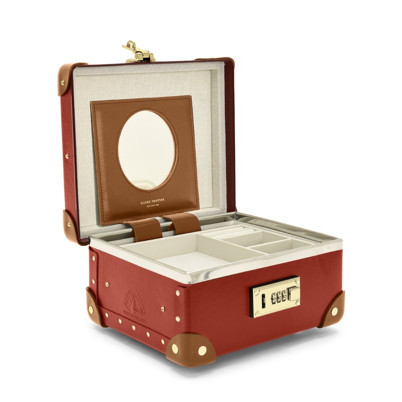 Centenary  Jewellery Case | Red/Caramel