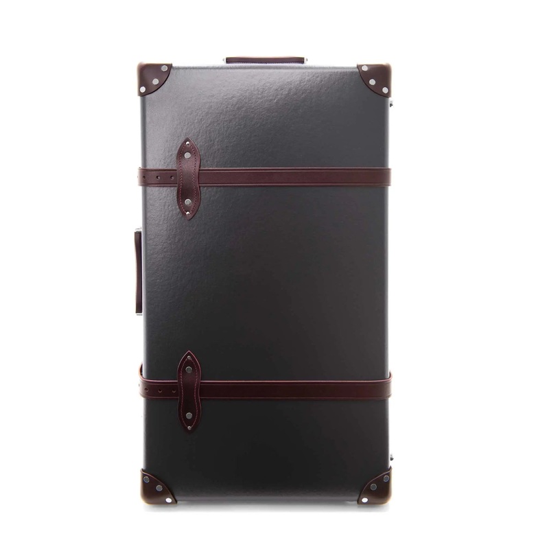 Centenary  Large Check-In - 2 Wheels | Brown/Burgundy