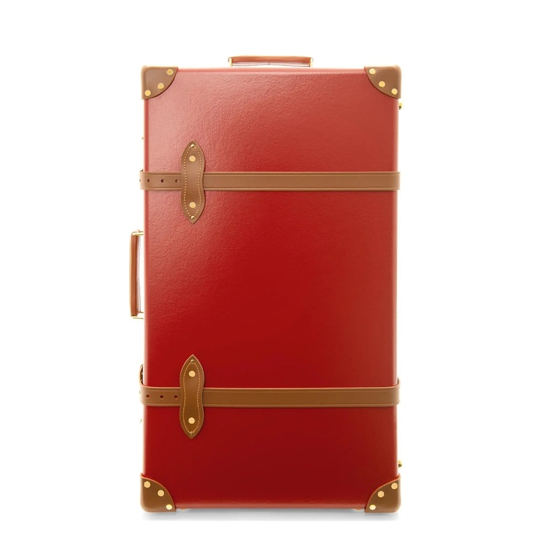 Centenary  Large Check-In - 2 Wheels | Red/Caramel