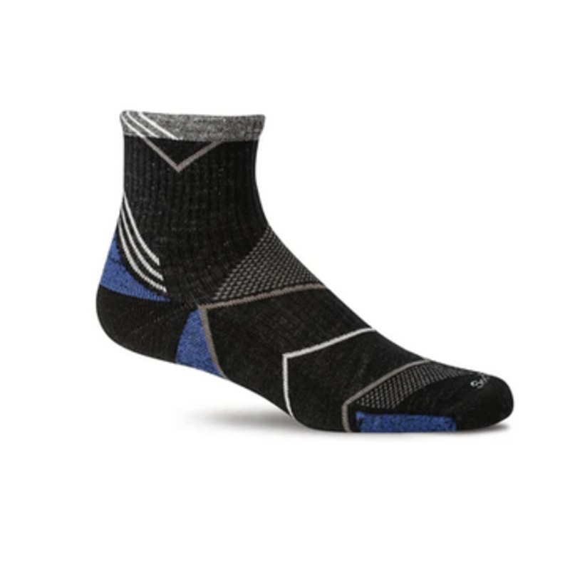 Sockwell Men's Incline Sport Quarter Length Compression Sock