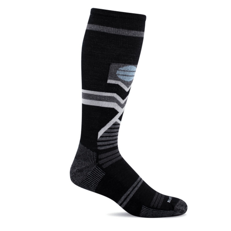 Sockwell Men's Ski Snow Peak Moderate Graduated Compression Socks
