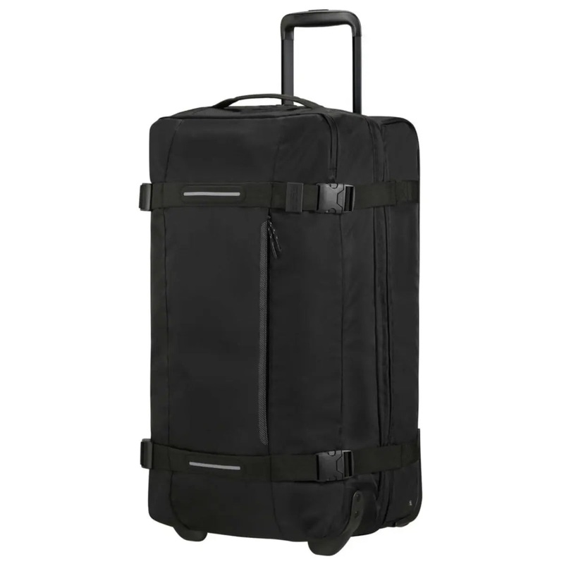 American Tourister Urban Track Medium Wheeled Duffle - Asphalt Black